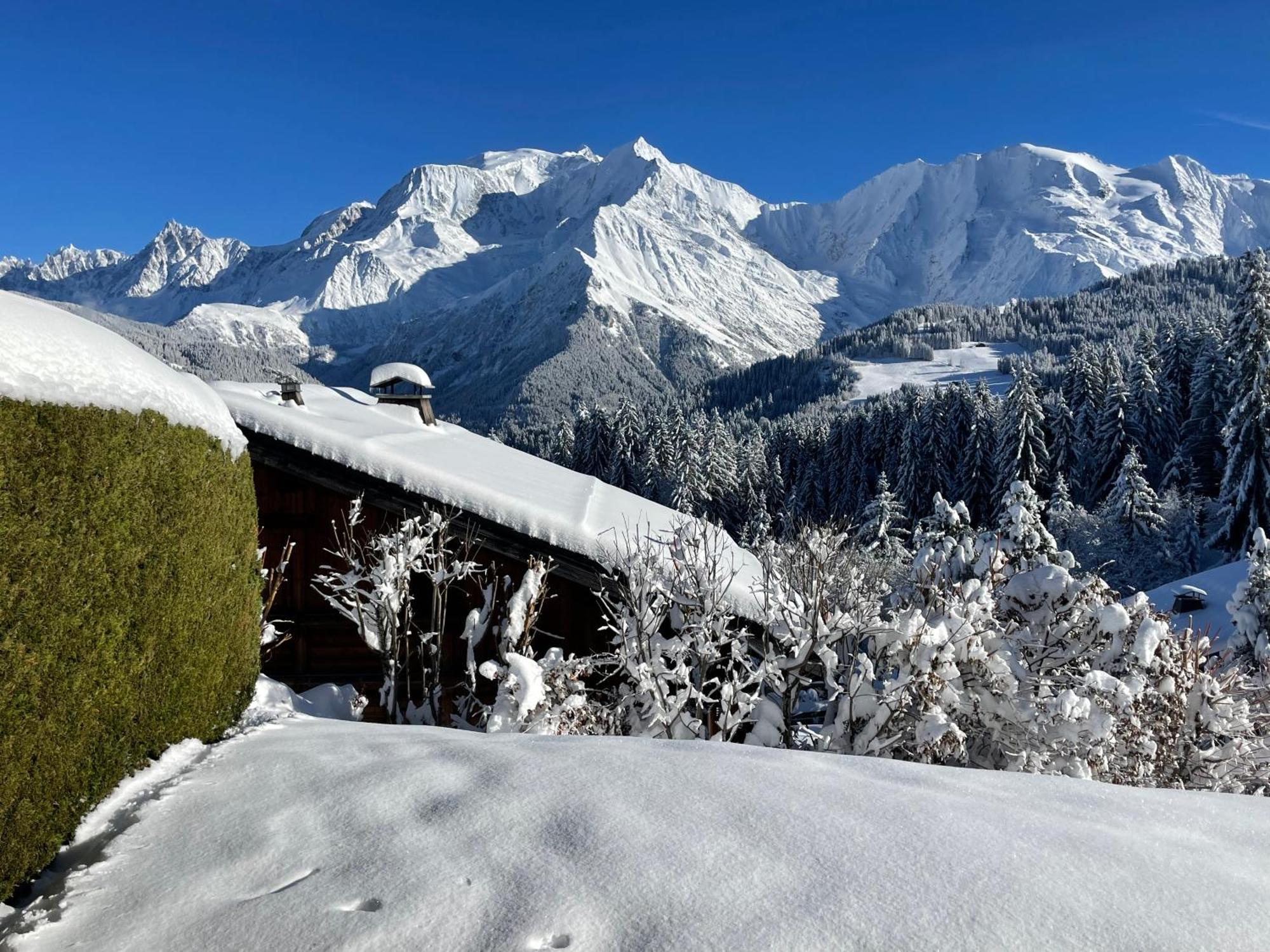 Vue Splendide Mont Blanc Apartment Saint-Gervais-les-Bains Exterior photo